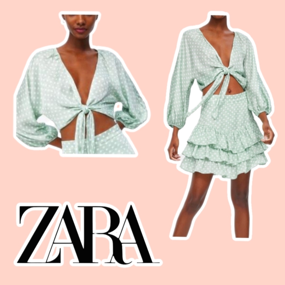 💙 EUC Polka Dot Blouse